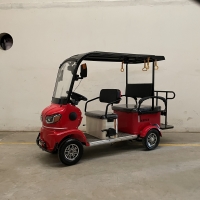 Kedar E Tricycle GT5 Kendaraan Listrik Roda 4 dengan Power Motor 2500W Battery SLA 60V 20Ah Sejenis Golf Car 5 Seat